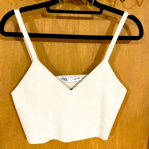 #198- ZARA-crop top - Picture 1 of 2